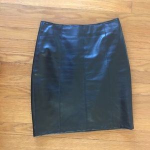 Leather Skirt